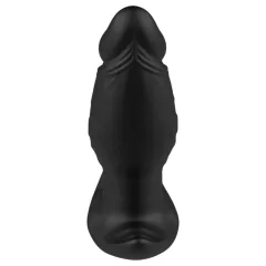   Kangvo - magnetický nafukovací fantasy dildo veľký (čierny)