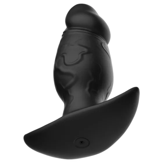Kangvo - magnetický nafukovací fantasy dildo veľký (čierny)
