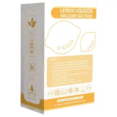   Lemon Squeeze - vibrátor na klitoris v tvare citróna (žltý)