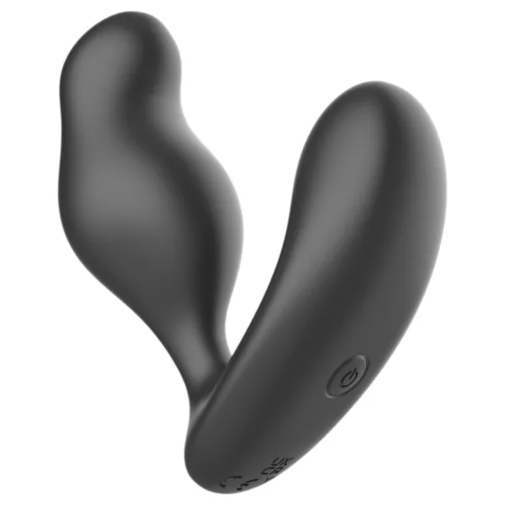 Mroow - prostatický vibrátor s diaľkovým ovládačom (čierny)