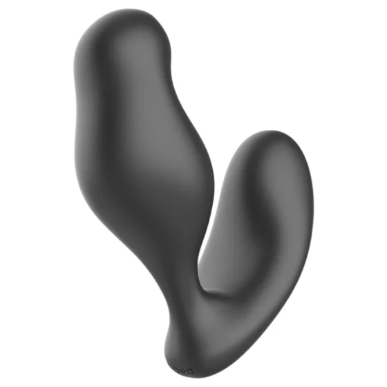 Mroow - prostatický vibrátor s diaľkovým ovládačom (čierny)