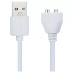   Pleasure Charge Pantyrebel - magnetický USB nabíjací kábel (biely)