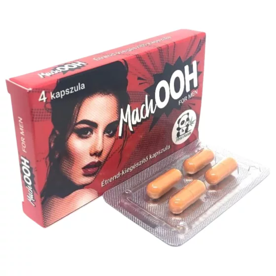 MachOOH - výživový doplnok pre mužov - kapsuly - 4 ks