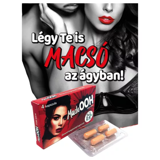 MachOOH - výživový doplnok pre mužov - kapsuly - 4 ks