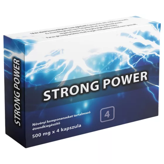 Strong Power Plus - výživový doplnok pre mužov - kapsuly (4 ks)