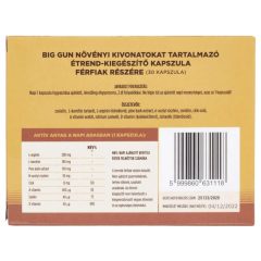   Big Gun - výživový doplnok pre mužov - kapsuly - 30 kusov