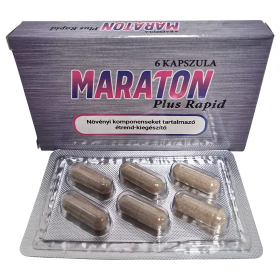 Maraton - kapsuly na podporu potencie pre mužov - doplnok stravy - 6 ks