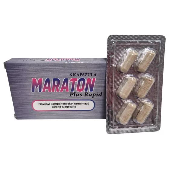 Maraton - kapsuly na podporu potencie pre mužov - doplnok stravy - 6 ks