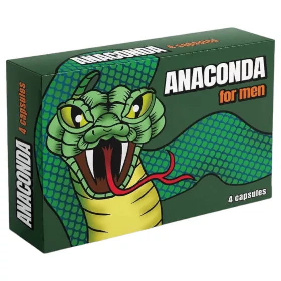 Anaconda - doplnok stravy pre mužov - 4 tablety