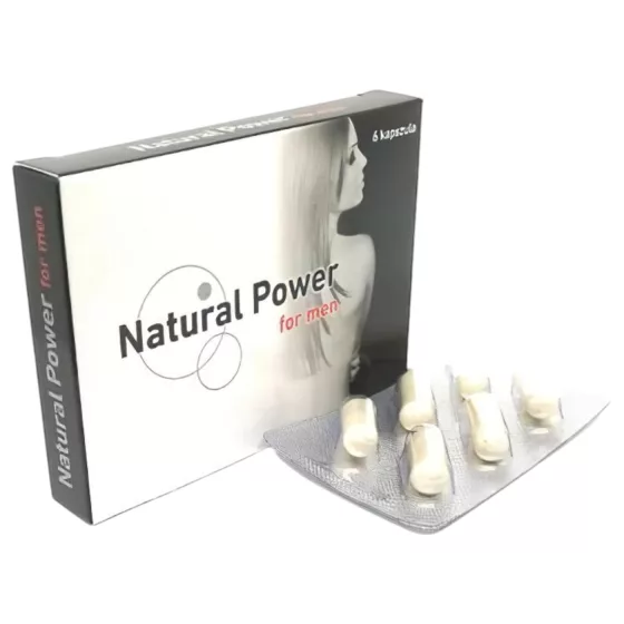 Natural Power - výživový doplnok pre mužov - kapsuly - 6 ks