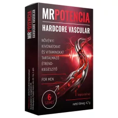   MrPotencia Hardcore Vascular - výživový doplnok v kapsulách pre mužov (6 ks)