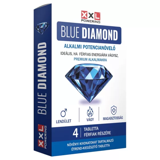 Blue Diamond by XXL Powering - výživový doplnok vo forme tabliet (4 ks)