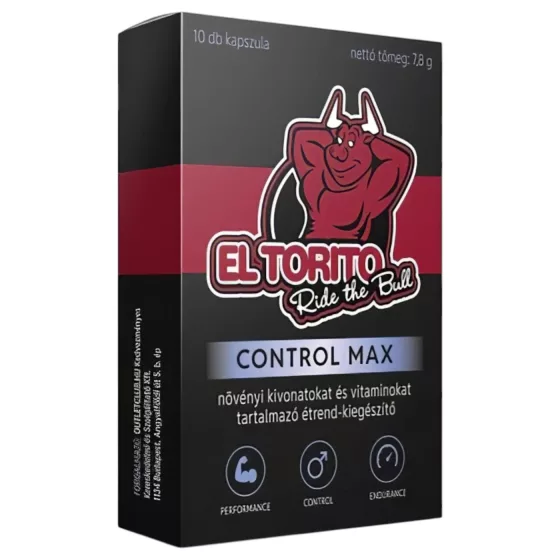 El Torito Control Max - kapsuly na oddialenie ejakulácie (10 ks)