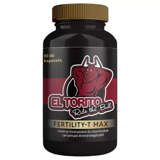 El Torito Fertility-T Max - kapsuly testosterónu (60 ks)