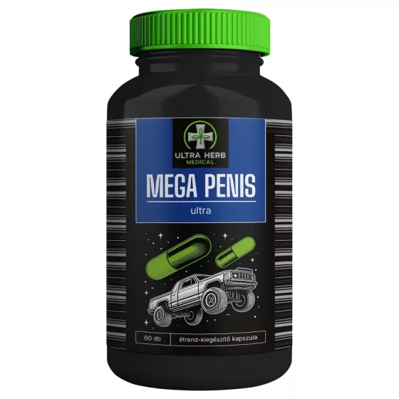 MEGA PENIS ultra - výživový doplnok pre mužov - kapsuly - 60 ks