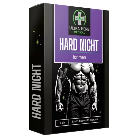 MrPotencia Hard Night - doplnok stravy pre mužov - kapsuly - 6 ks