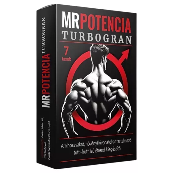 MrPotencia Turbogran - výživový doplnok pre mužov - 7 kapsúl
