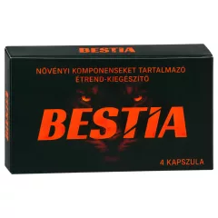 BESTIA - doplnok výživy pre mužov - kapsuly - 4 ks
