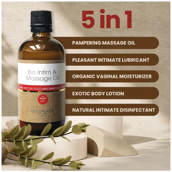 Coconutoil - bio intímny a masážny olej - 80 ml