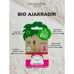 Kokosový olej - organický peeling na pery (10 ml)