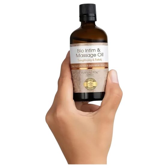 Coconutoil - bio intímny a masážny olej - klinček škorica - 80 ml