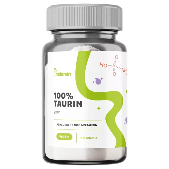 Netamin 100 % taurín - výživový doplnok v prášku (180 g)