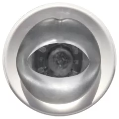 PDX - vibrátorový ústny masturbátor - vibrácie - biely