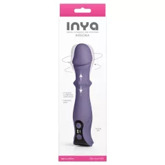 NS Novelties - tlačivý, rotačný vibrátor (fialový)