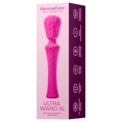   FemmeFunn Ultra Wand XL - prémiový masážny vibrátor (ružový)