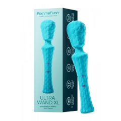   FemmeFunn Ultra Wand XL - prémiový masážny vibrátor (tyrkysový)