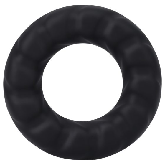 Doc Johnson Fat Tire - hrubý čierny krúžok na penis