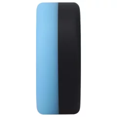   Doc Johnson The Big O - vibračný svietiaci erekčný krúžok - modrý