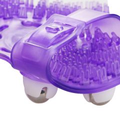   Masážna podložka Roller Balls - masážna podložka na ruky (fialová)