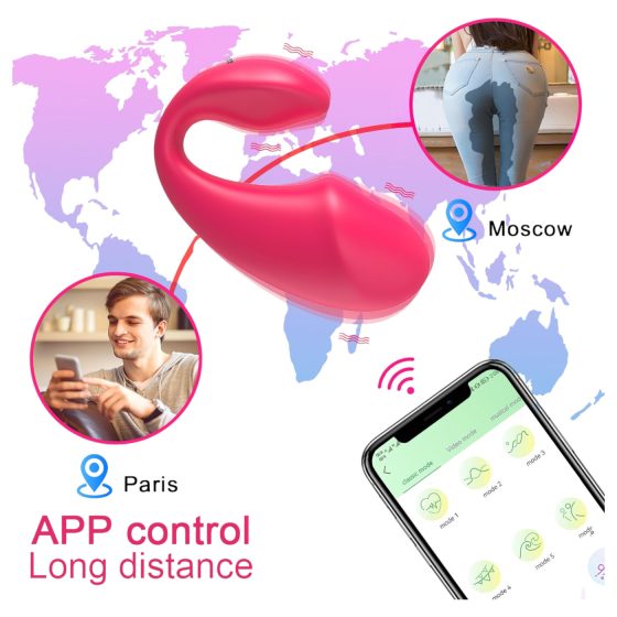 AlvUp - vibračné vajíčko - ružové