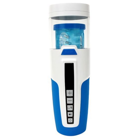 Leten SM370 - stonajúci, rotačný masturbátor (biely)