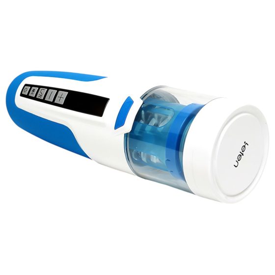 Leten SM370 - stonajúci, rotačný masturbátor (biely)