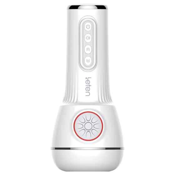Leten SM340 - masturbátor s vibráciou a saním - akumulátor, zvukový