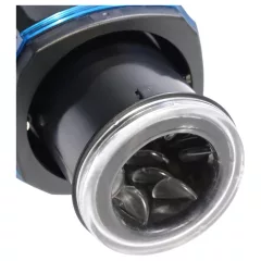   Leten SM320 - mužský masturbátor s vibráciami, pohybom a ohrevom - čierny