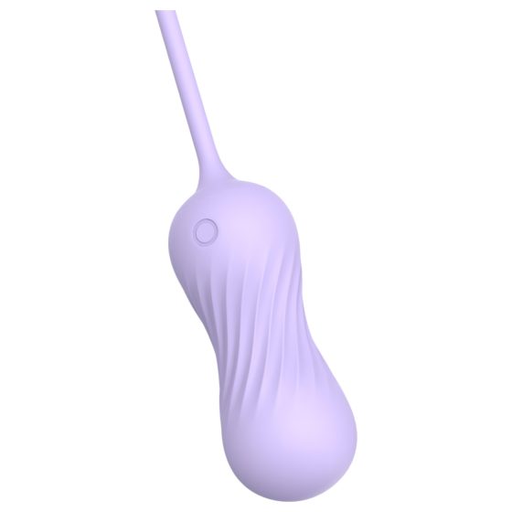 Sex HD Twist Egg - vibračné vajíčko lila - tlačiaca funkcia
