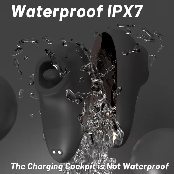 Sex HD Mirror - lízací vibrátor s ohrevom - čierny