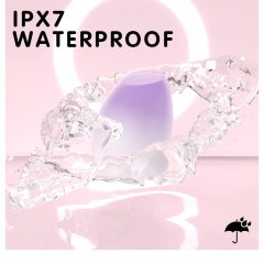Sex HD - 2v1 dráždidlo na bradavky a klitoris (fialová)