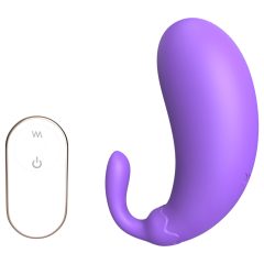 Sex HD - vibračné vajíčko v tvare baklažánu (fialové)
