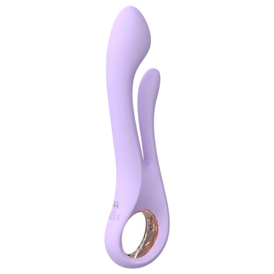 Sex HD Kaethe - fialový vibrátor s ramenom na klitoris