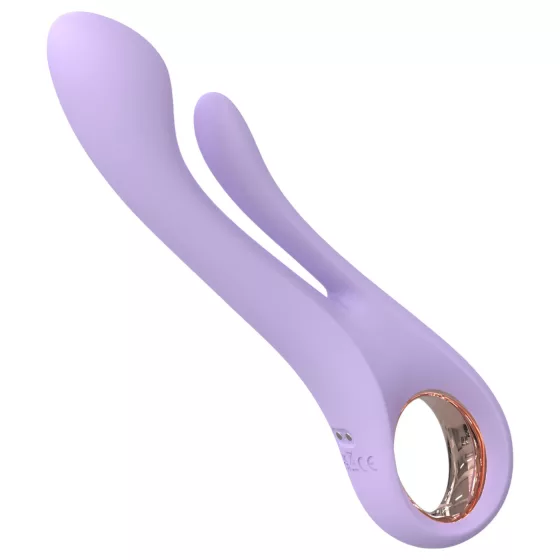 Sex HD Kaethe - vibrátor na klitoris s ramenom - fialový