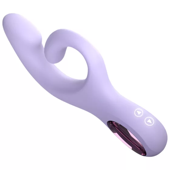 Sex HD - vibračný G‑bodový stimulátor s klitorálnym ramenom (fialový)