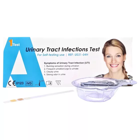 Alltest rýchly test na infekciu močových ciest na domáce použitie (1 ks)