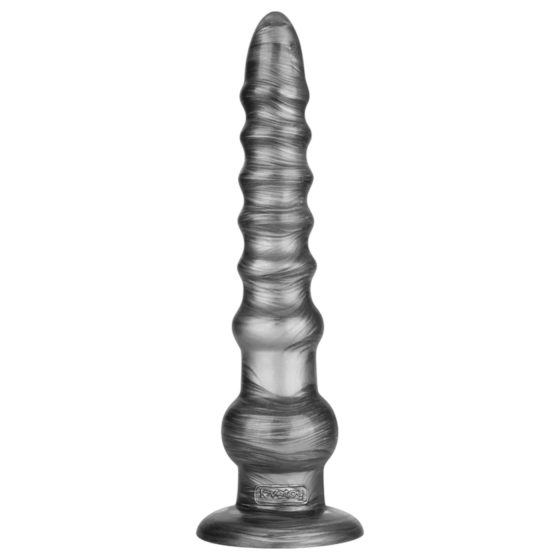 Lovetoy King Sized - extra veľký vibrátor - 32 cm (sivý)