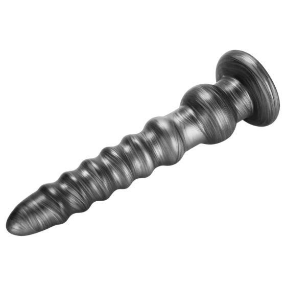 Lovetoy King Sized - extra veľký vibrátor - 32 cm (sivý)