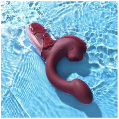   Magic Motion Magic Ponder - vibrátor na klitoris a bod G - 2v1 - bordový