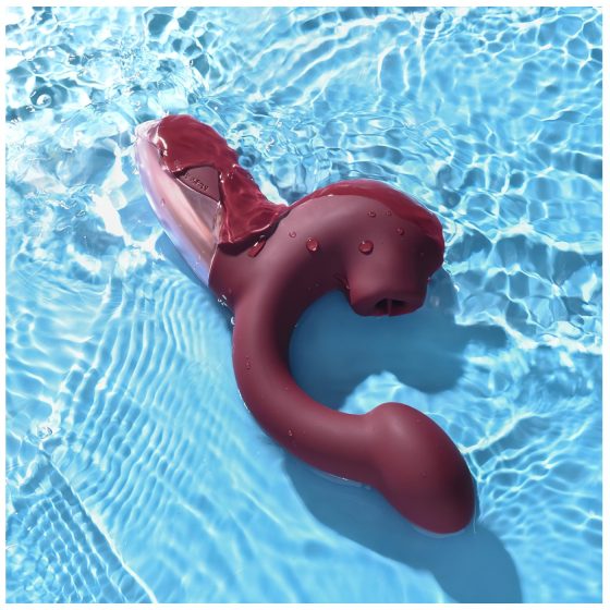 Magic Motion Magic Ponder - vibrátor na klitoris a bod G - 2v1 - bordový